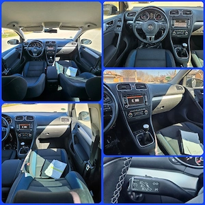 VW Golf 6 1.4TSI TEAM Parkassist ÎncălzireScaune DubluClima Bluetooth ComenziVolan Euro5  - imagine 19