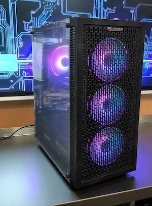 PC Gaming Ryzen 5600, 32GB DDR4, RTX 4060 8GB DDR6, 512 SSD, 1TB - imagine 4