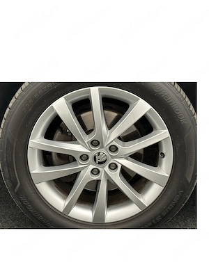 Jante originale - Skoda- model  Elbrus - 235 55 R18 anvelope vara - prindere 5x112. 7Jx18H2 ET43 - imagine 3