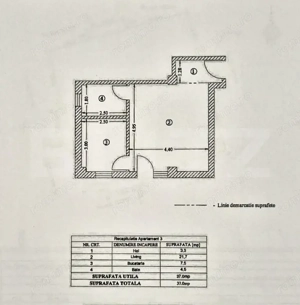 Apartament 1 cameră 37 mp+ curte proprie 83 mp, zona Galata