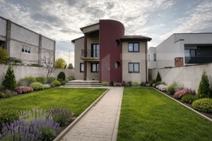 Vilă modernă  P+1 cu design arhitectural unic, 200 mpu, Dudovicești