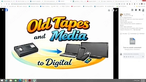 Caseta video VHS , 8mm , MiniDV - analogic transferat in digital DVD