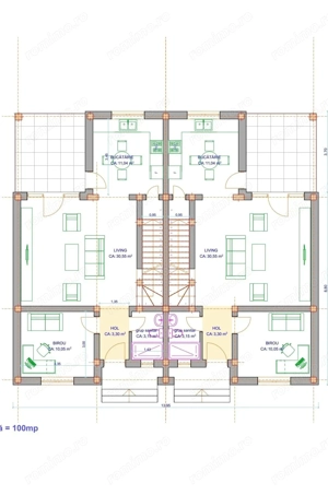 Duplex 4 camere | 2 băi | Toate utilitățile | Moșnița - imagine 15