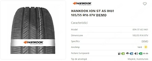 Anvelope vara Hankook 185/55R16 