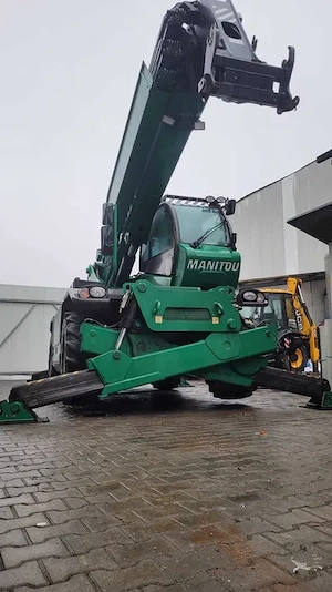 Manitou prestari servicii vânzare macara   stivuitor 21 m, 18m - imagine 1