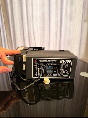 Vand validator  citiror de bancnote  bancnotiera BV100 cu împachetator - imagine 2