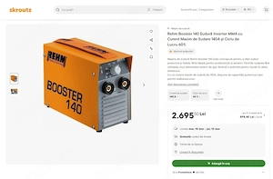 Aparat sudura Rehm Booster 140 - imagine 5