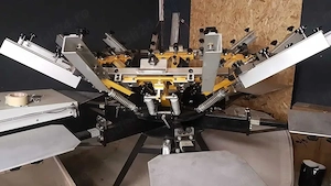 Carusel serigrafic 6 posturi  6 culori