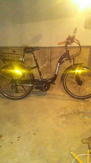 bicicletă electrică cu accelerație 