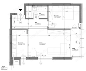 APARTAMENT CU 2 CAMERE IN COMPLEX NORD ONE-MALL la 187.000 euro - imagine 5