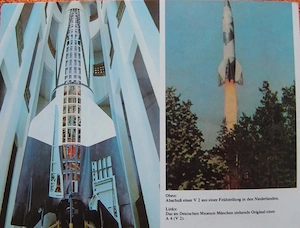 Racheta V2 - Zorii calatoriilor spatiale, carte rara WWII in germana anul 1985 - imagine 2