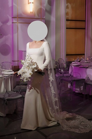 Rochie de mireasă superbă  - imagine 3