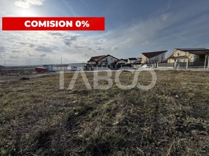 Teren intravilan constructii 604 mp PUZ si utilitati Sura Mica Sibiu