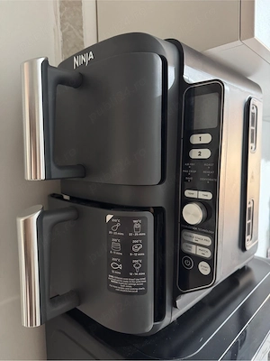 Friteuză   Air Fryer Ninja Double Stack XL SL400EU, 9.5L Gri