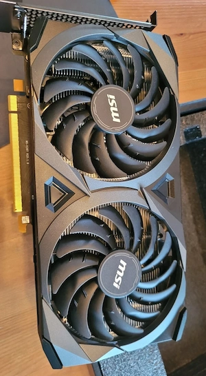 MSI GeForce RTX 3060 Ti Ventus 2X OC 8GB GDDR6 - Testata, Stare Excelenta - imagine 3