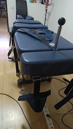 Masă electrică de tractiune lombară 3D Swing-Pat pentru tratament chiropractic