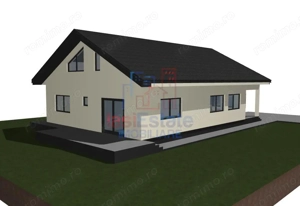 Miroslava str G. Toparceanu VILA P+M SU=168mp 5 dormitoare 4 bai TEREN 459mp toate utilitatile - imagine 3