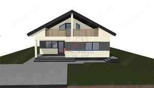 Miroslava str G. Toparceanu VILA P+M SU=168mp 5 dormitoare 4 bai TEREN 459mp toate utilitatile - imagine 2