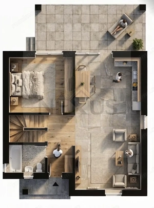 Casa individuala | Miorita - 5 cam - Teren 386mp - Finisaje la alegere - imagine 7