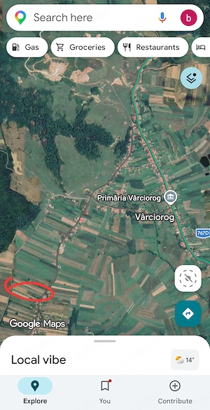 Teren intravilan de vanzare Varciorog - imagine 2