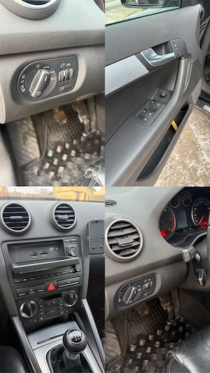 Audi A3 S-Line 2.0 TDI 170 CP   Bi-Xenon   Navi   Piele - imagine 5