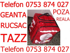Geanta Tazz extensibila 49Lei rucsac folosit ghiozdan mare cutie lada frigorifica transport alimente