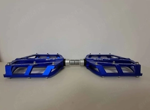 Pedale late platforma aliaj aluminiu bicicleta Mtb Downhill bmx antiderapante 12 crampoane usoare - imagine 7