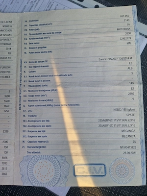 Vând Mercedes Sprinter  - imagine 7