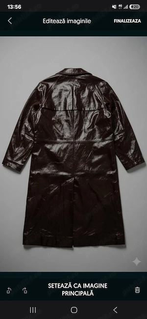 Palton KASSL Editions x ZARA - Nou cu etichetă - Mărime S 