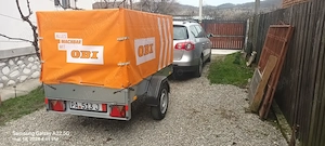 Vand remorca stema 750 kg noua din germania - imagine 2