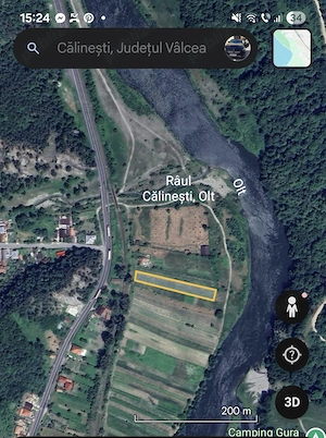 Teren de Vanzare Călinesti jud.Vâlcea