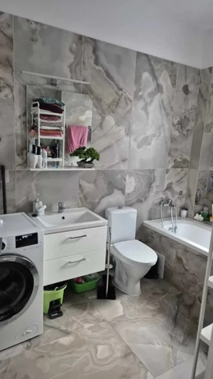 3 camere de vânzare – complet mobilat , Giroc, 60 mp+20 mp terasa - imagine 6