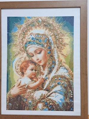 Icoană cu diamante 5D - Handmade 