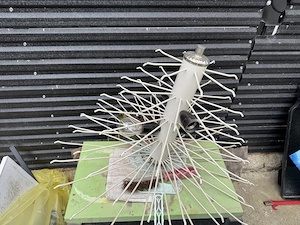 Lustra cu biscuiti de sticla