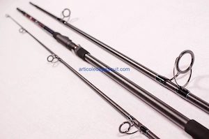 Lanseta 3.60 m, pentru CRAP si SOMN, cu actiune mare, de 5 Lbs, Carbon 100 %   produs nou