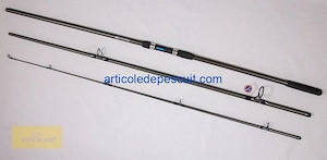 Set 4 Lansete Crap si Somn, 3.60 m, 3.75 Lbs, Wind Blade, Fino Carp, din 3 tronsoane - produse noi - imagine 4