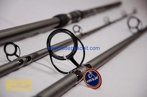 Set 4 Lansete Crap si Somn, 3.60 m, 3.75 Lbs, Wind Blade, Fino Carp, din 3 tronsoane - produse noi - imagine 3