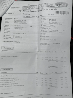 vand ford puma hibrid, primul proprietar de nouă  - imagine 10