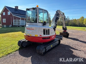 Takeuchi TB 257 FR - mini excavator 5.8 tone - imagine 2
