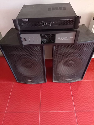 Boxe pasive +2 amplificatoare putere  - imagine 4