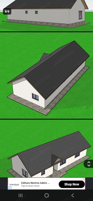 Teren cu proiect și autorizație de construcție 