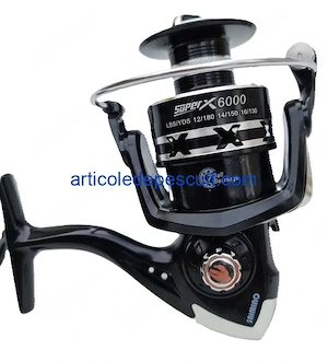 Mulineta Crap si Somn, Wind Blade, X 6000, cu 7 rulmenti, tambur aluminiu, maner metalic   produs no - imagine 3