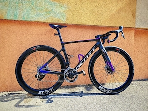 Bicicleta cursiera Scott carbon Sram RED - imagine 2