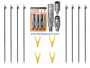 Set 4 conectori + 4 suporti spate + 8 tije reglabile   produse noi