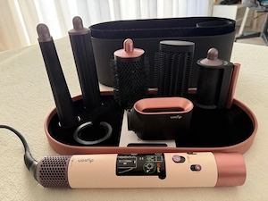 Vând Multistyler Dyson Airwrap 90 grade invelis ceramic,roz