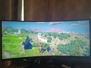 Vand Monitor de Gaming Curbat LED VA Gigabyte 34" UWQHD (3 440x1440), 120Hz (135Hz O.C.)