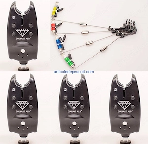 Set 4 senzori negri + 4 swingere cu contragreutate si mufa jack, in 4 culori   produse noi