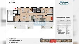 Vanzare(cesionare) apartament cu 5 camere cu 2 parcari  Maia Zorilor! Comision 0 - imagine 5