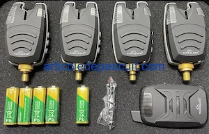 Set 4 senzori cu SnagBarr si statie wireless, Wind Balde 512, cu penar de transport - produse noi