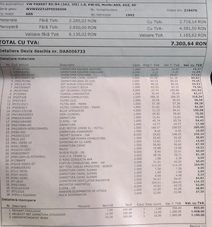 VW Passat B3 1993 - AC  - imagine 8